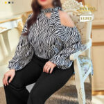 بلوز مجلسی سرشانه اپن دخترانه ،زنانه سایزبزرگ