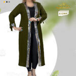 مانتو مجلسی فانتزی زنانه سایزبزرگ