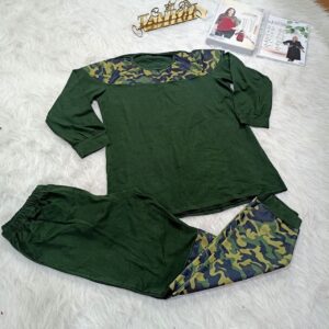 ست بلوز شلواراسپورت زنانه سایز بزرگ