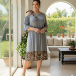 پیراهن راحتی فانتزی زنانه دختزانه سایز بزرگ