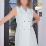 سارافون مجلسی جلودگمه خور زنانه،دخترانه سایزبزرگ