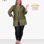 ست تاپ رویه مجلسی سایز بزرگ