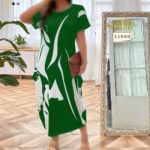 پیراهن ساحلی بلند زنانه دخترانه سایزبزرگ