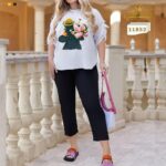 ست بلوز شلوار مجلسی بیرون پوش زنانه سایزبزرگ