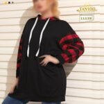 هودی کلاهدار سایزبزرگ