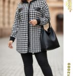  شومیز کلاهدارطرح پیردوپل زنانه=دخترانه سایزبزرگ